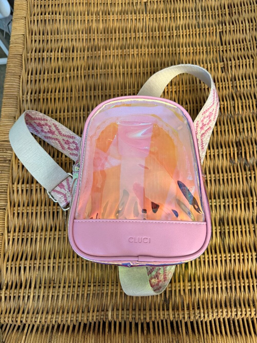 Crossbody Holographic Bag